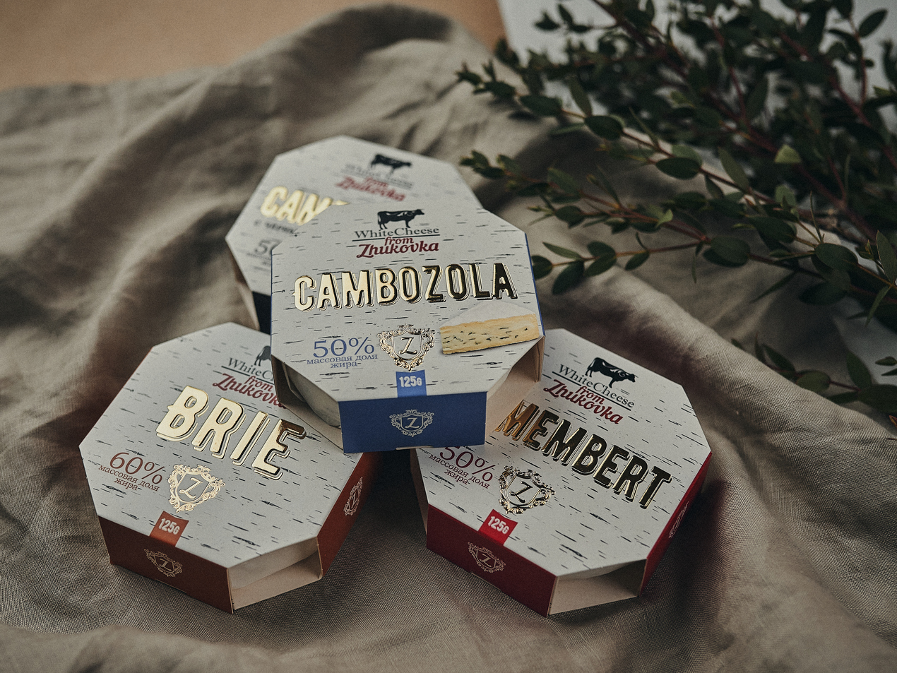 Сложная технология и смелый вкус: бренд White Cheese from Zhukovka — первый в России производитель сыров Cambozola и Bress Blue.